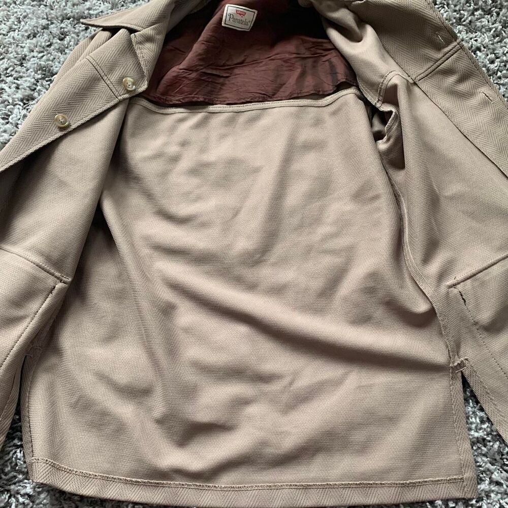 vintage 70s levis panatela tan - Picture 3 of 8
